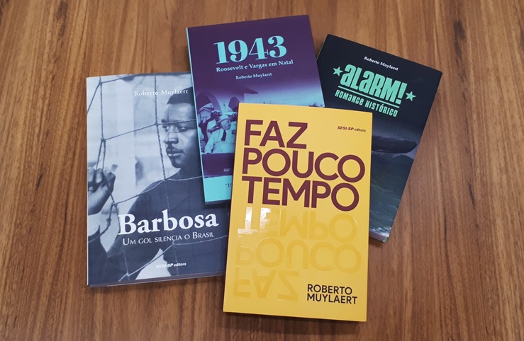 Roberto Muylaert lança Faz Pouco Tempo - SESI-SP Editora Roberto Muylaert lança Faz Pouco Tempo - SESI-SP Editora